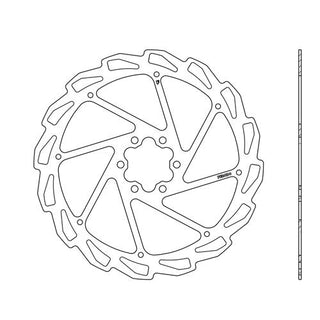 Ferodo Disc Rotor TZ-23 6-Bolt 140MM 1.8MM