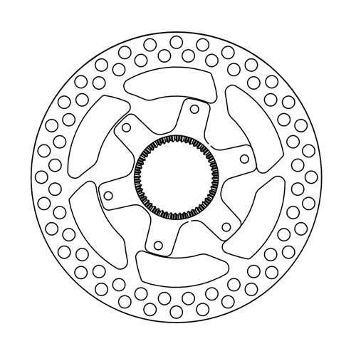 Ferodo Disc Rotor TZ-22 Center Lock 140MM 1.8MM