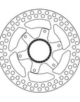 Ferodo Disc Rotor TZ-22 Center Lock 140MM 1.8MM