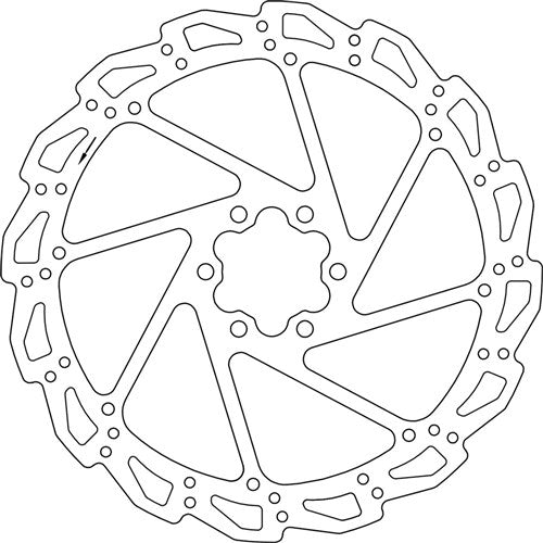 Ferodo Disc Rotor TZ-23 6-Bolt 180MM 2.3MM
