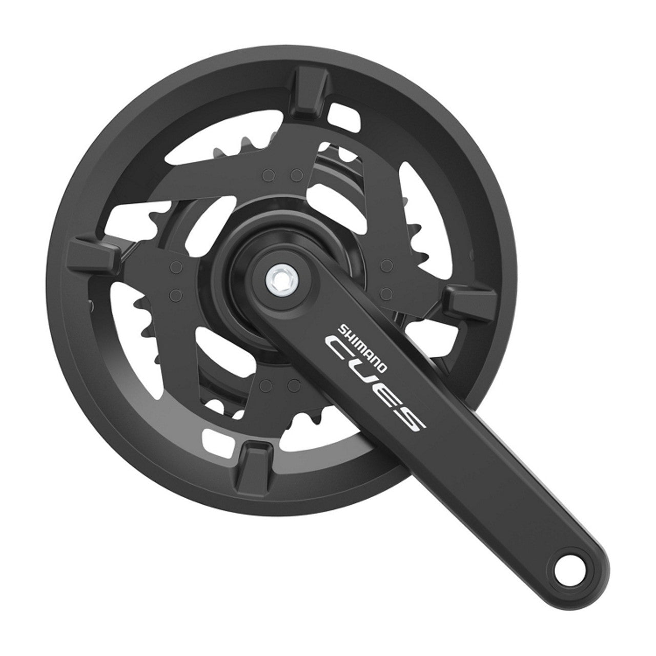 Shimano Cues FC-U4010 9,10spd W/Chain Guide Crankset 170 mm