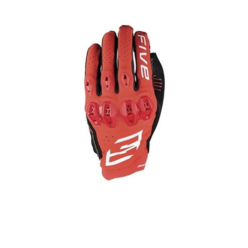 FIVE DH EVO Full Finger Gloves - Red