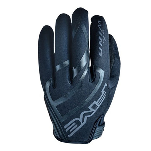 FIVE WB Windbreaker Full Finger Gloves - Black