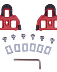 FLR R0 Speed-SL Cleats + 4mm Wrench - Red