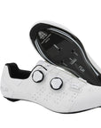 FLR FNT-9 Knit Carbon Sole Road Shoe - White