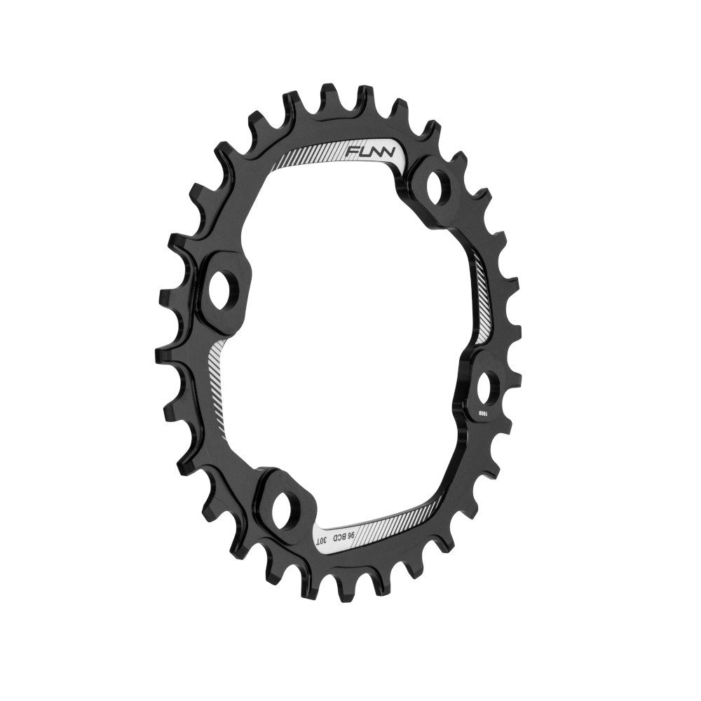 FUNN Solo Narrow-Wide 30T Chainring 96 BCD - Black