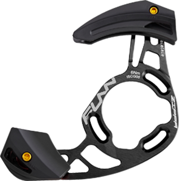 FUNN Zippa AM 32/38T ISCG05 Chain Guide - Black