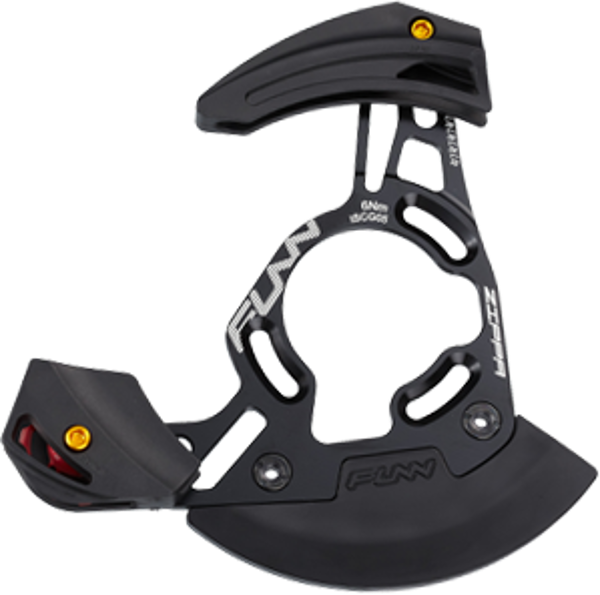 FUNN Zippa DH 32/38T ISCG05 Chain Guide - Black