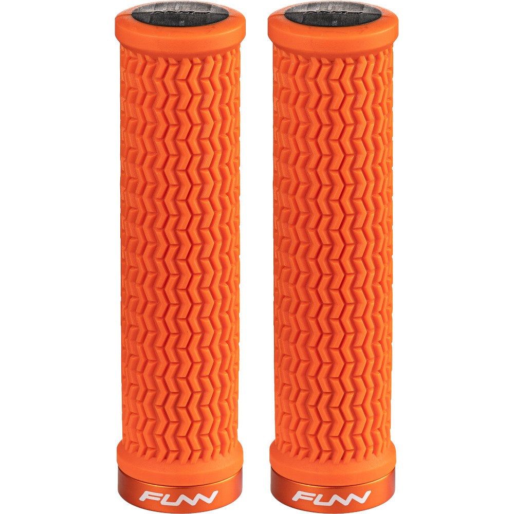 FUNN Holeshot Lock On Grips - Orange