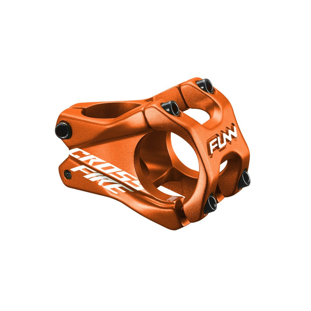 FUNN Crossfire Stem 31.8mm Clamp 35mm Length - Orange