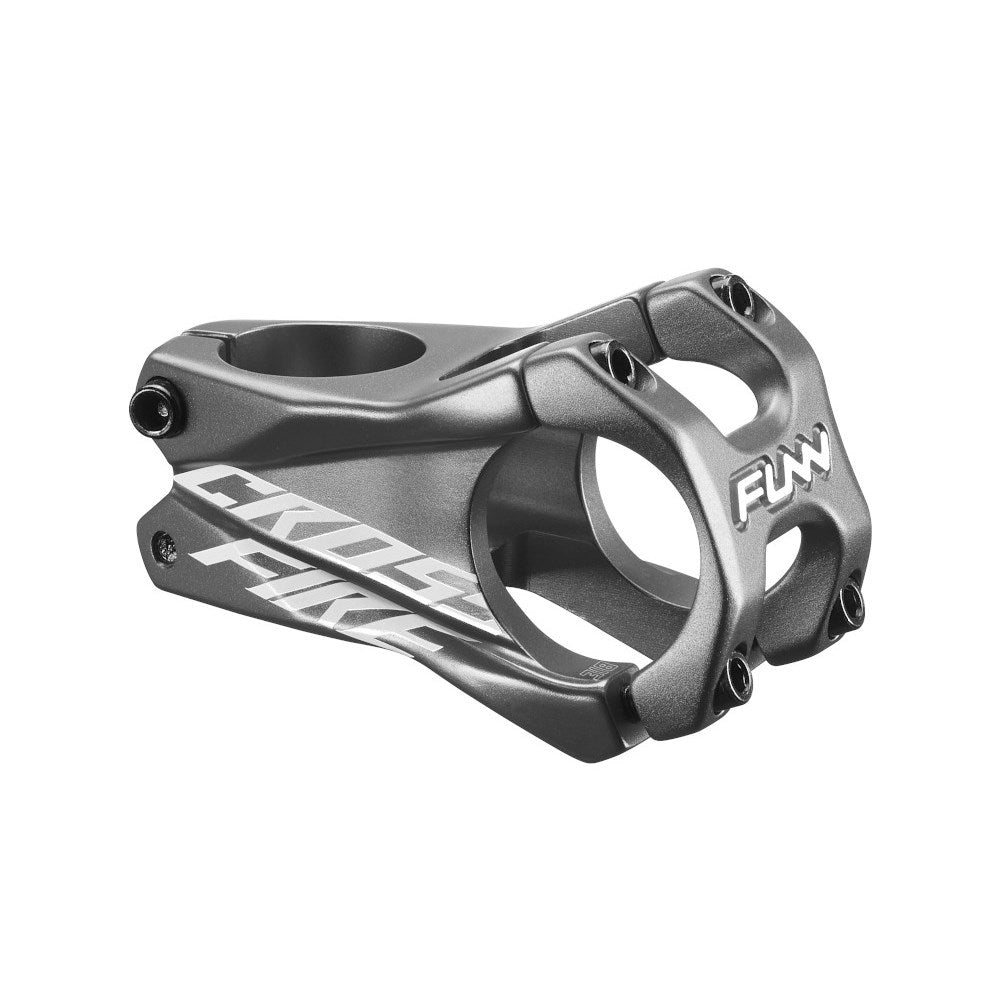 FUNN Crossfire Stem 31.8mm Clamp 50mm Length - Grey