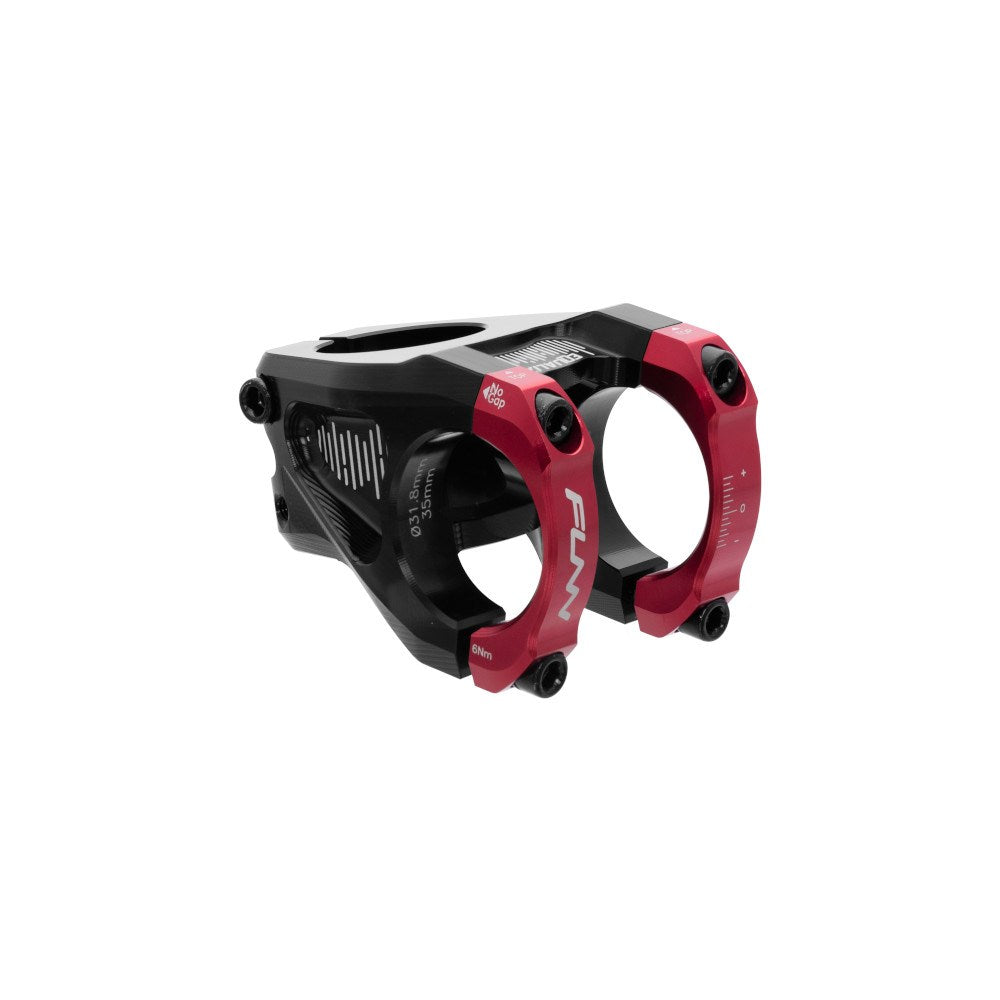 FUNN Equalizer Stem 31.8mm Clamp 35mm Length - Red