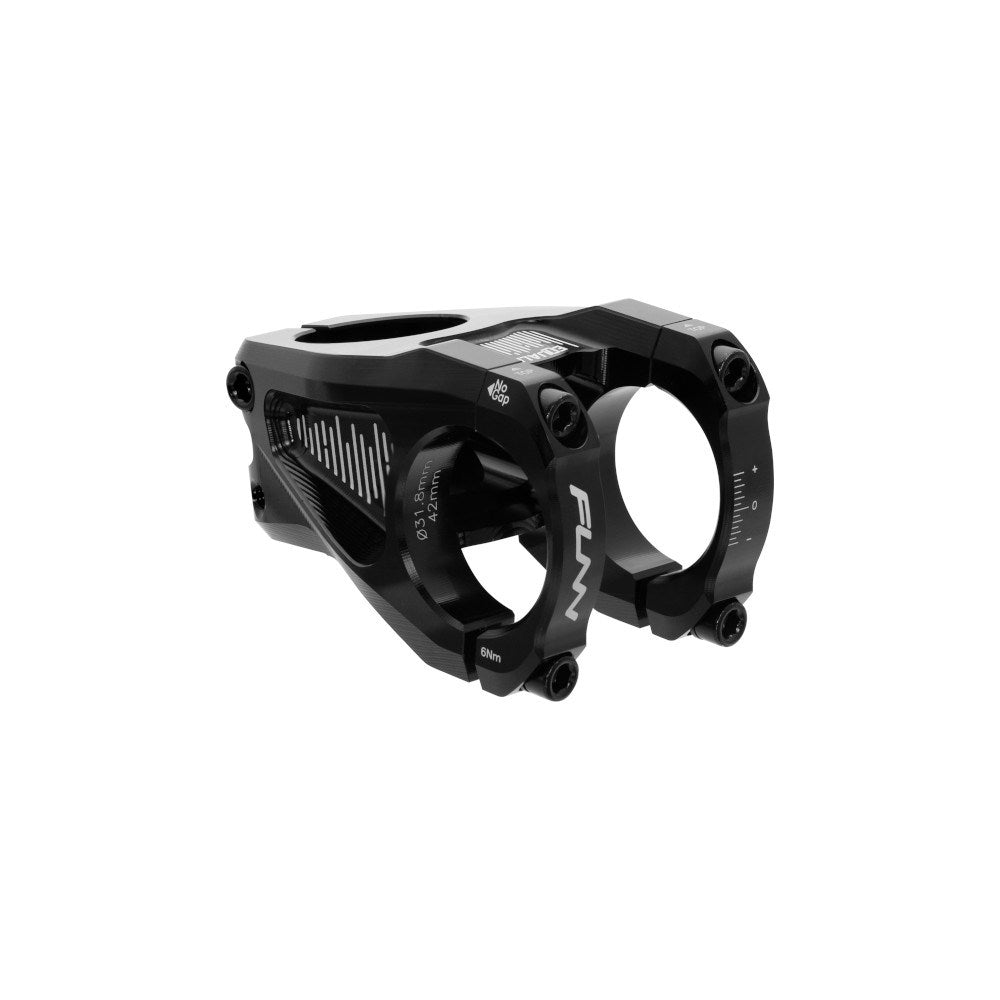 FUNN Equalizer Stem 31.8mm Clamp 42mm Length - Black