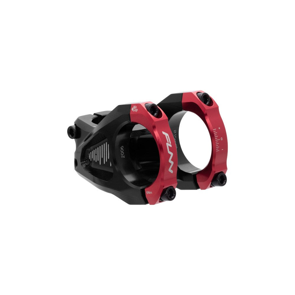 FUNN Equalizer Stem 35mm Clamp 42mm Length - Red