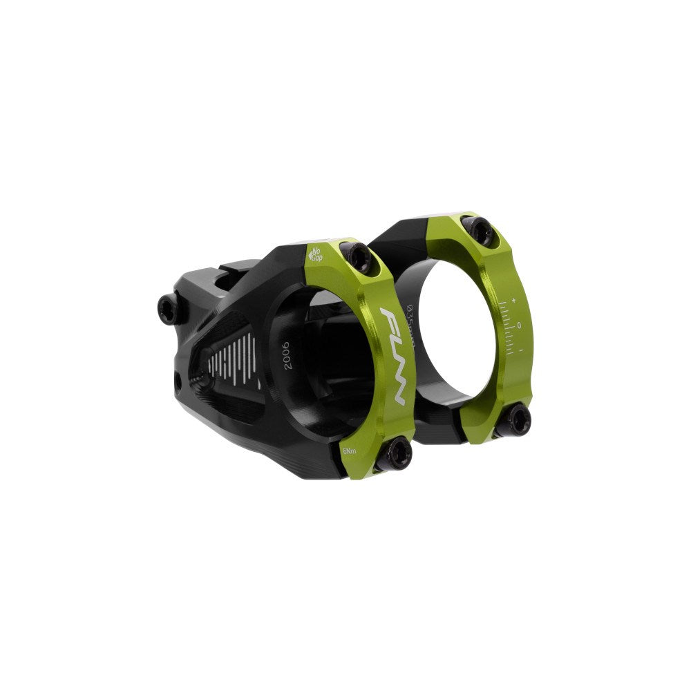 FUNN Equalizer Stem 35mm Clamp 42mm Length - Green