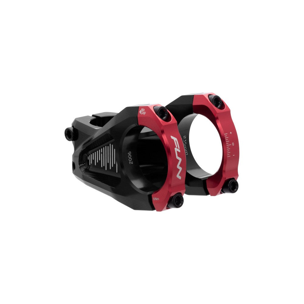 FUNN Equalizer Stem 35mm Clamp 50mm Length - Red