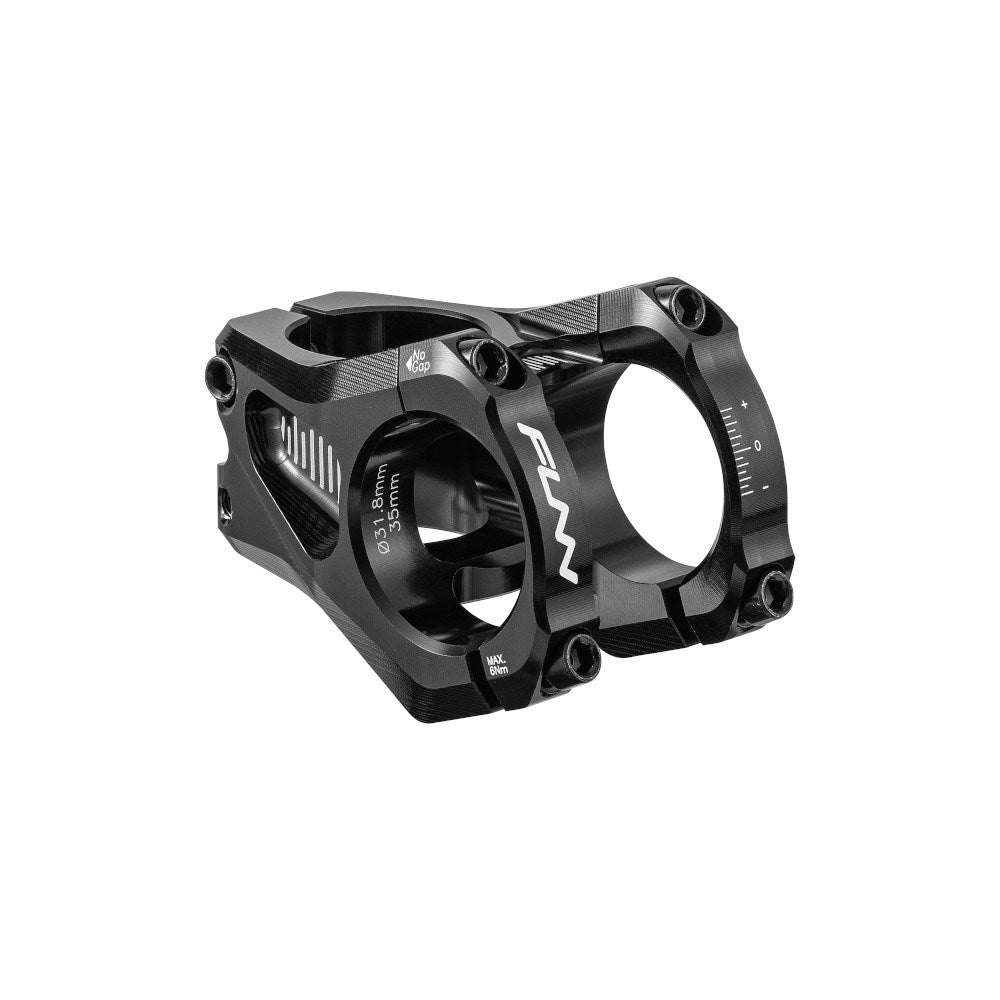 FUNN Equalizer Zero Stem 31.8mm Clamp 35mm Length - Black