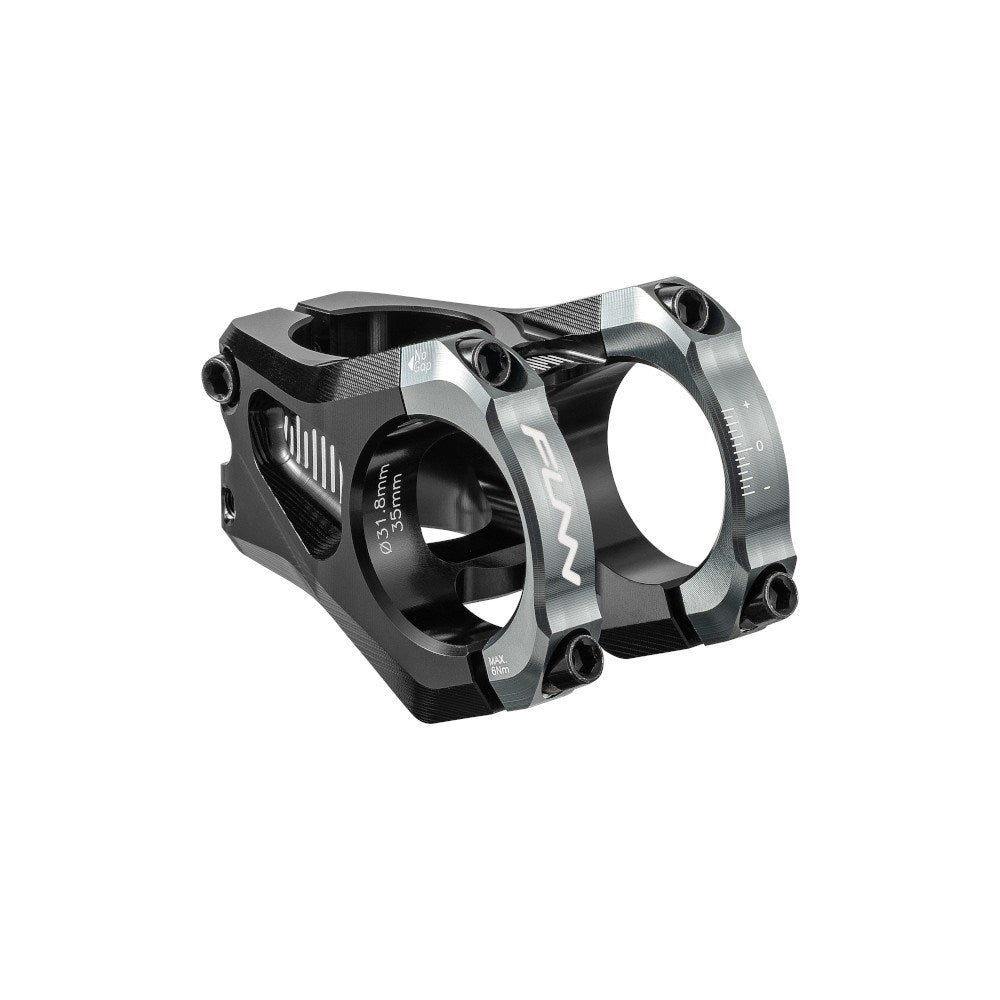 FUNN Equalizer Zero Stem 31.8mm Clamp 35mm Length - Grey