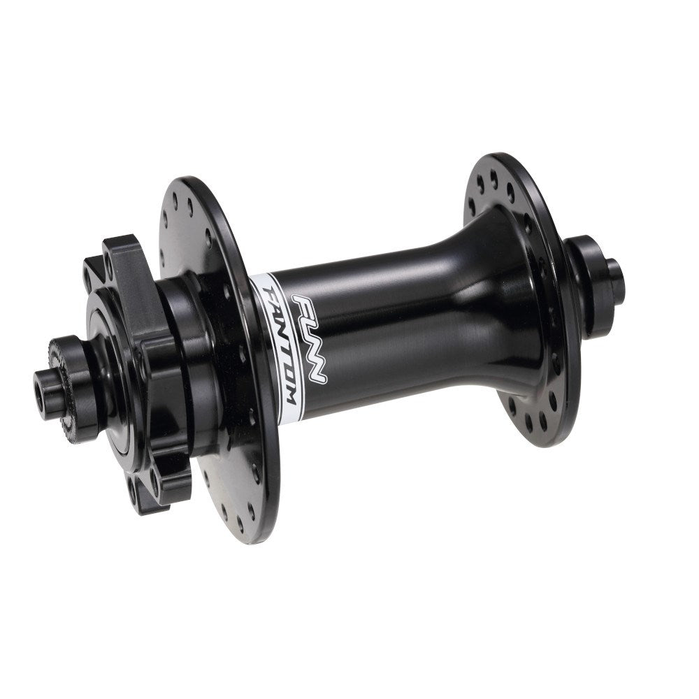 FUNN Fantom Front Hub 15 x 110mm Boost 6 Bolt Disc - Black