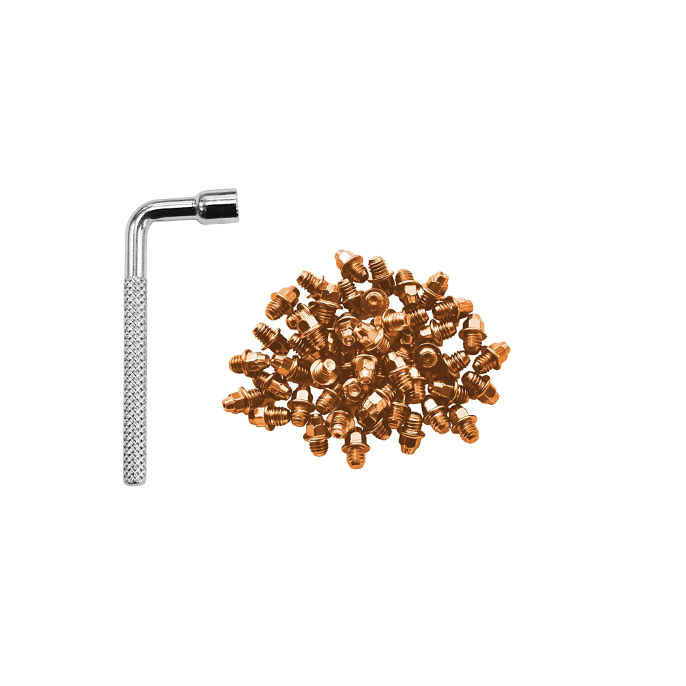 FUNN Regular Pedal Pin Set M4 x 6mm For Mamba Ripper and Python Pedals - Orange