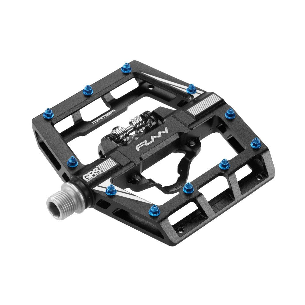 FUNN Mamba SPD Clipless MTB Single Sided Pedal Pair - Black