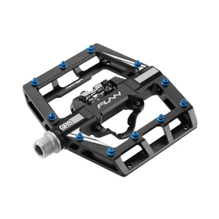 FUNN Mamba SPD Clipless MTB Single Sided Pedal Pair - Black