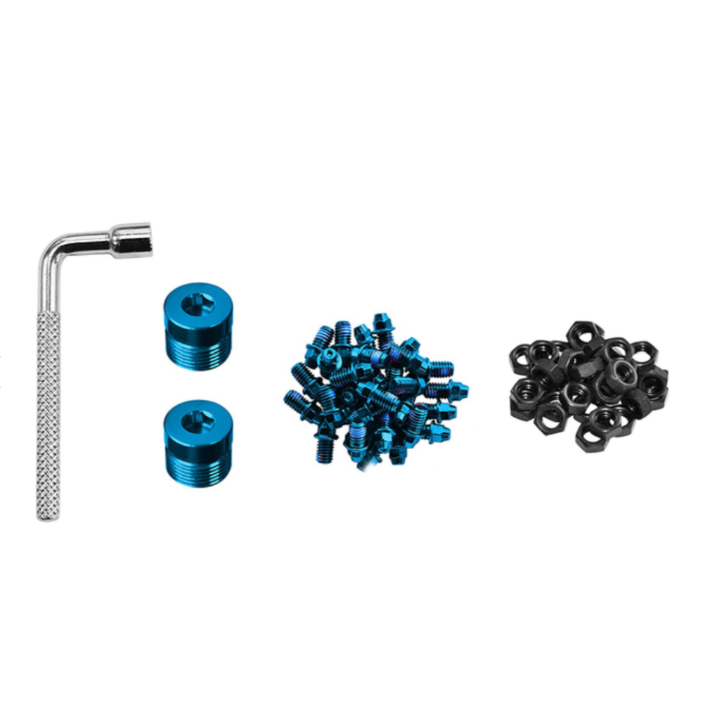 FUNN Black Magic Pedal Stud Kit - Blue