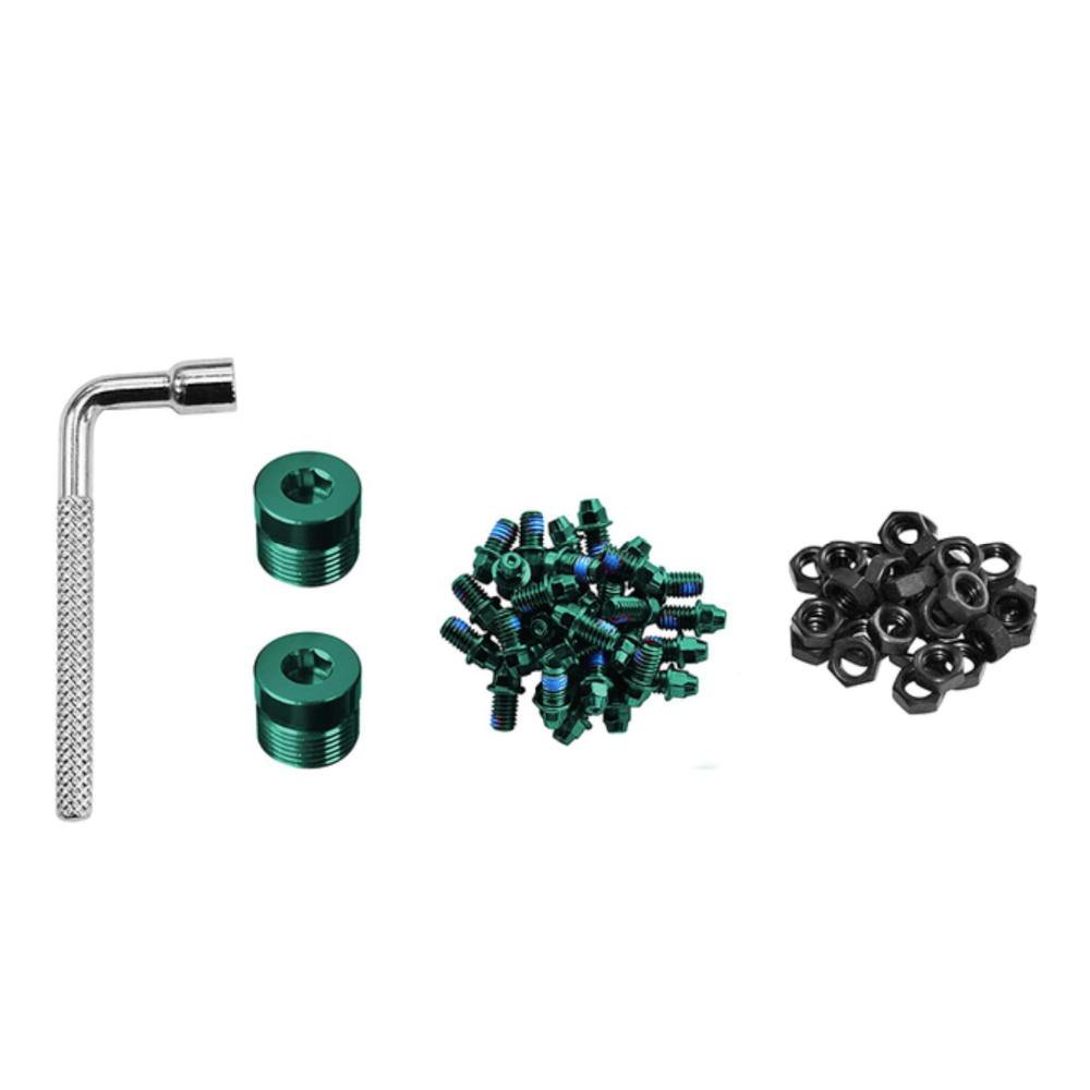 FUNN Black Magic Pedal Stud Kit - Green
