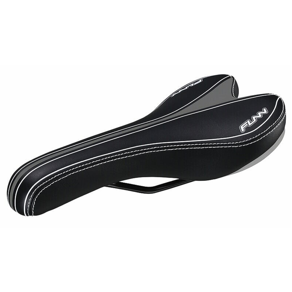 FUNN Launch II Saddle CrMo Rails Water Resistant PVC - Black