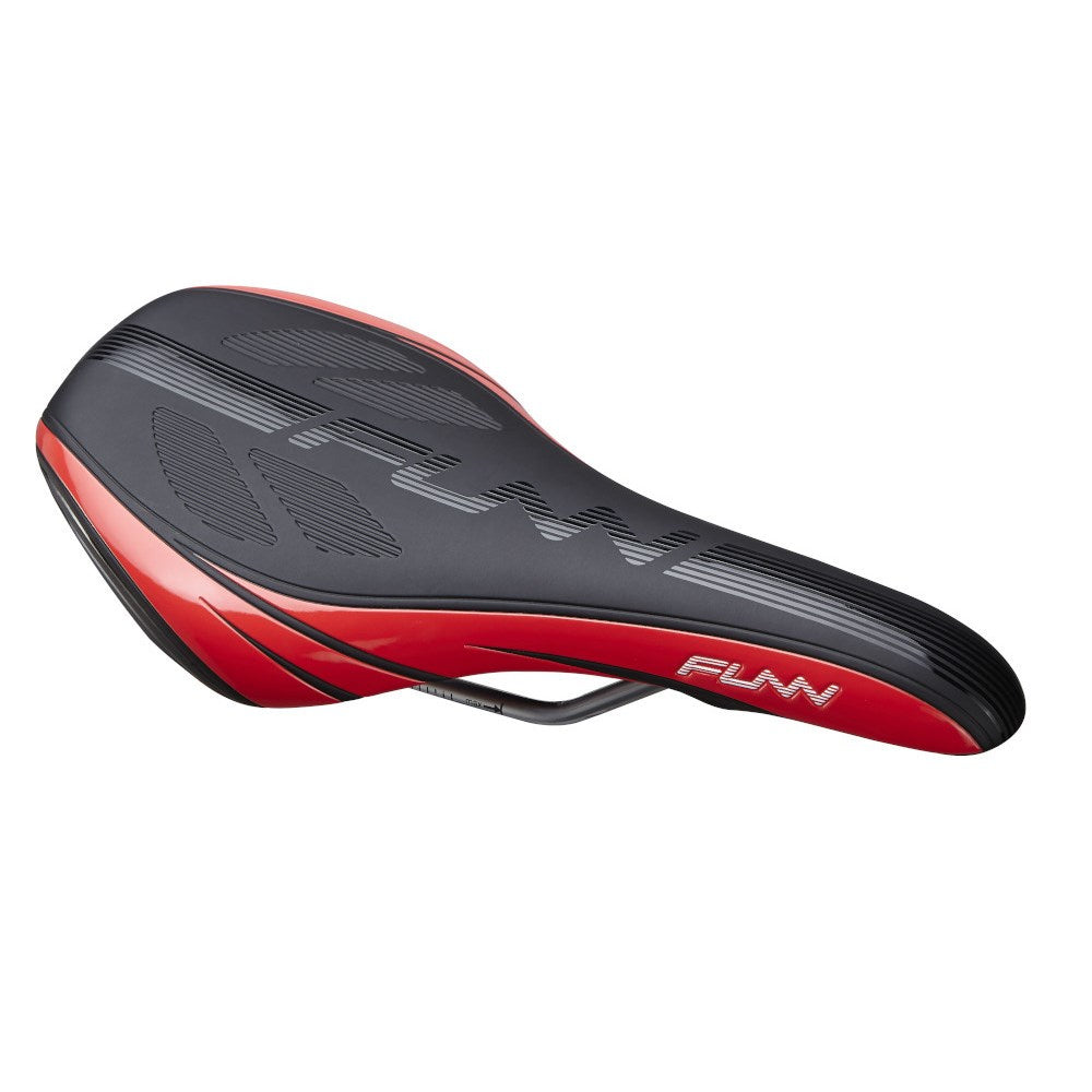 FUNN Adlib HD MTB Saddle - Black/Red