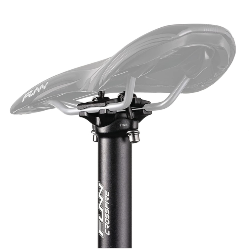 FUNN Crossfire Seatpost 27.2X350mm - Black