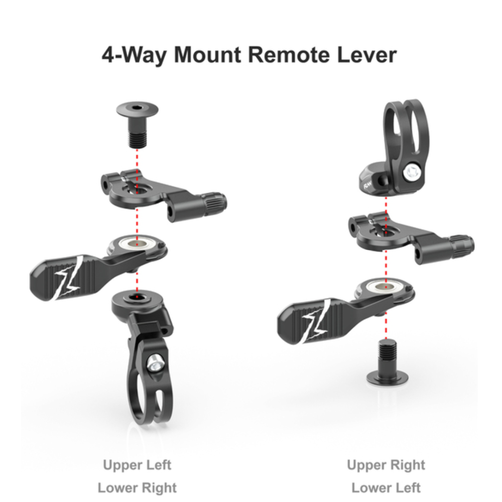FUNN UpDown Remote Dropper Lever - Black