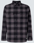 Oakley Casual Bear Cozy Flannel Black/Grey Check