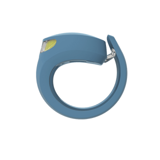 Knog Frog Head Bike Light 40 Lumens Rechargeable - Denim Blue
