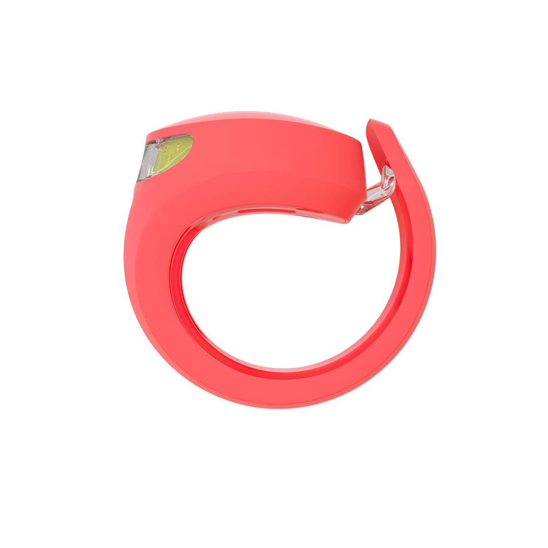Knog Frog Head Bike Light 40 Lumens Rechargeable - Tequila Sunrise