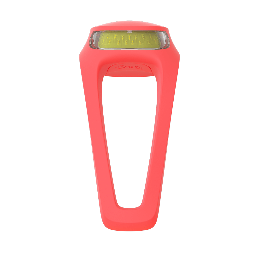 Knog Frog Head Bike Light 40 Lumens Rechargeable - Tequila Sunrise