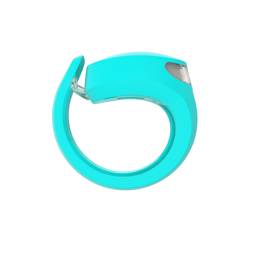Knog Frog Rear Bike Light 20 Lumens Rechargeable - Awesome Aquamarine