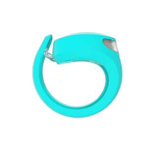 Knog Frog Rear Bike Light 20 Lumens Rechargeable - Awesome Aquamarine