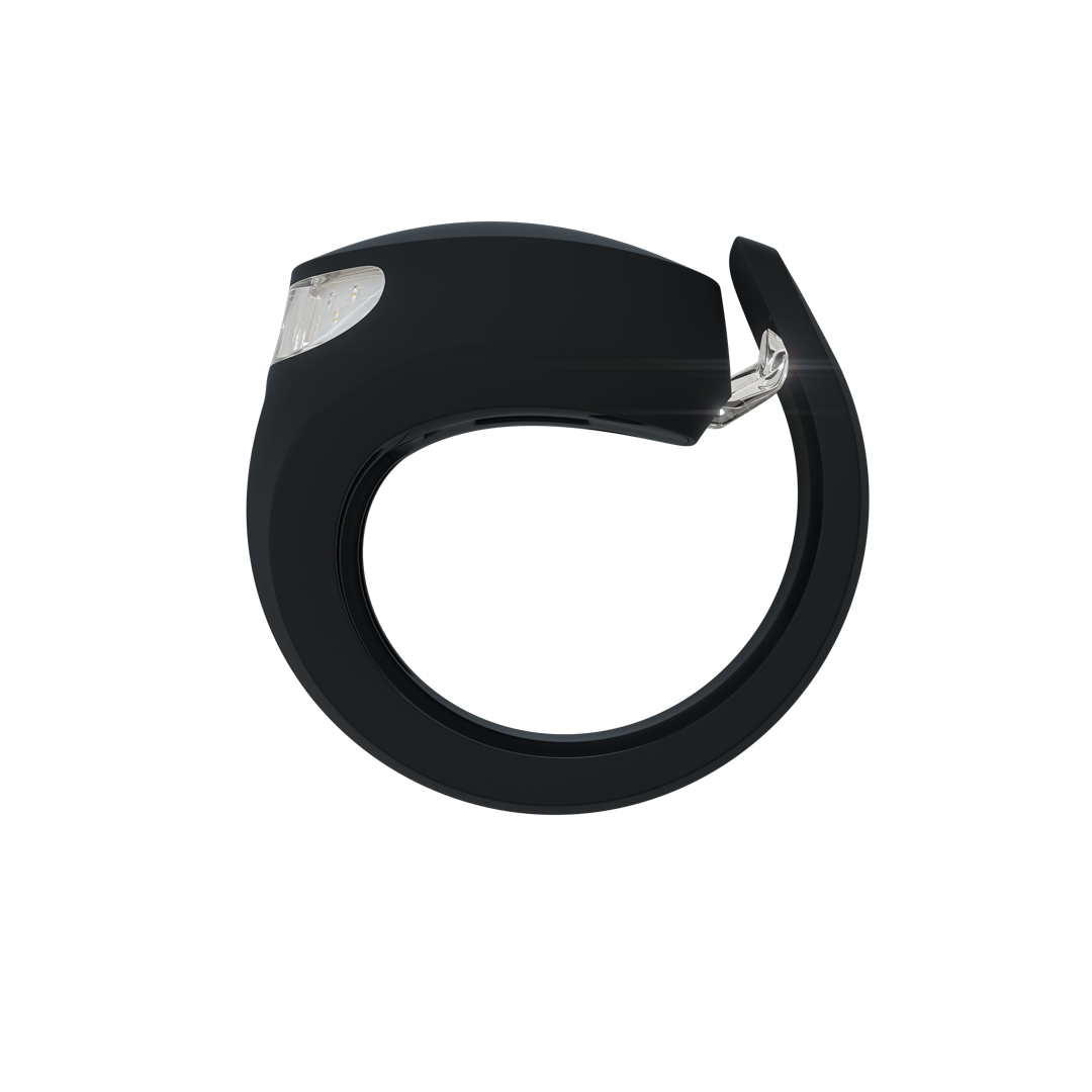 Knog Frog Rear Bike Light 20 Lumens Rechargeable - Spider Black