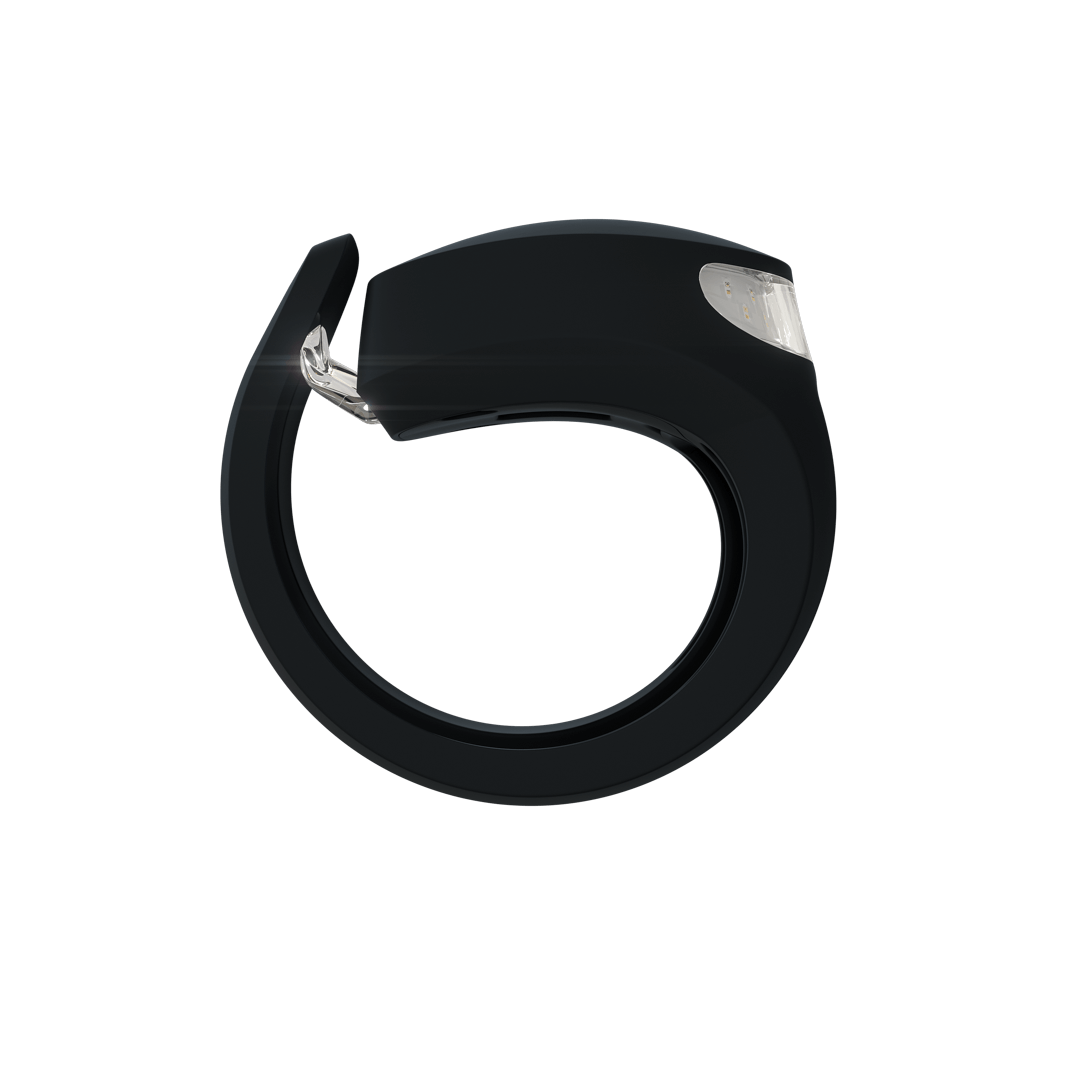 Knog Frog Rear Bike Light 20 Lumens Rechargeable - Spider Black
