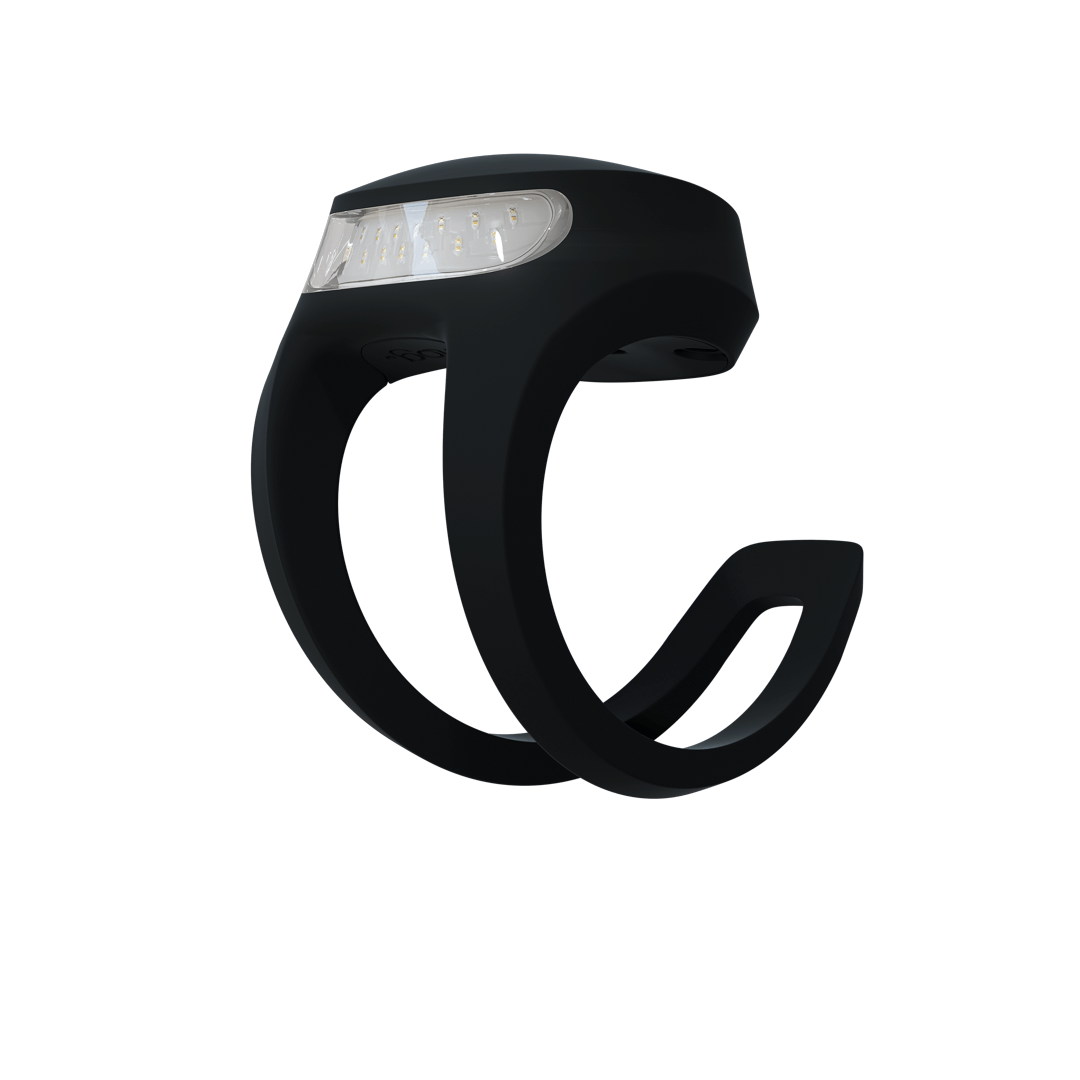 Knog Frog Rear Bike Light 20 Lumens Rechargeable - Spider Black