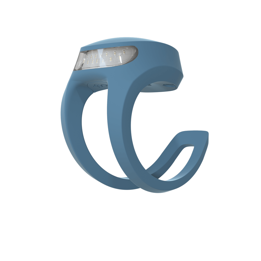 Knog Frog Rear Bike Light 20 Lumens Rechargeable - Denim Blue