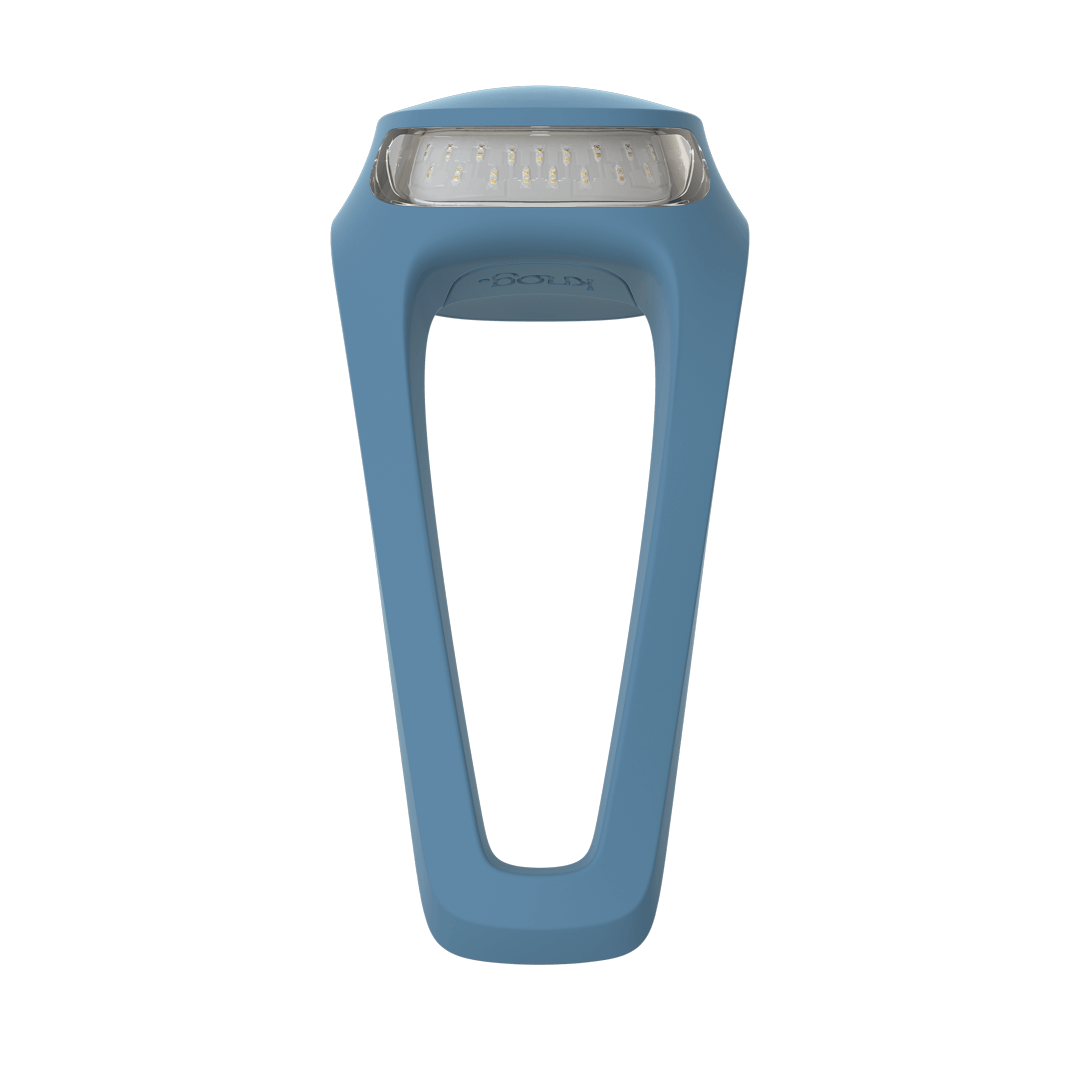 Knog Frog Rear Bike Light 20 Lumens Rechargeable - Denim Blue