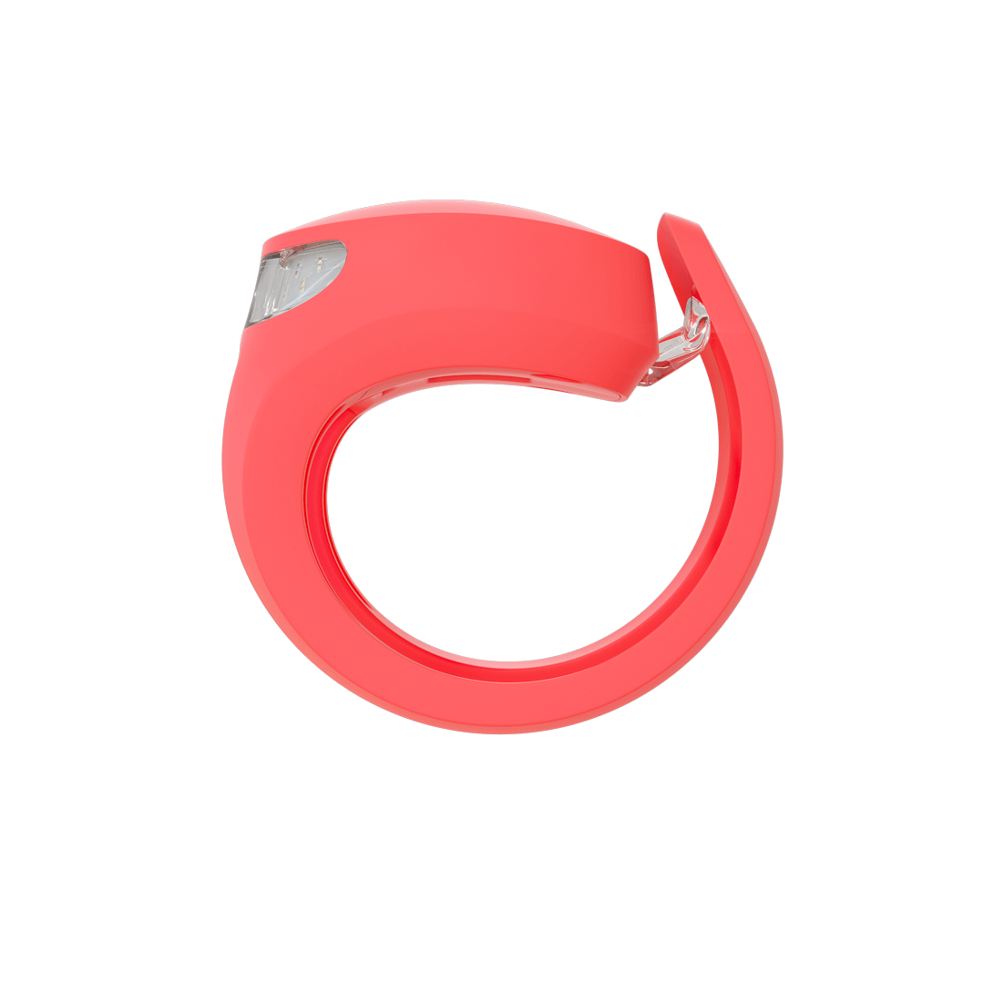 Knog Frog Rear Bike Light 20 Lumens Rechargeable - Tequilla Sunrise