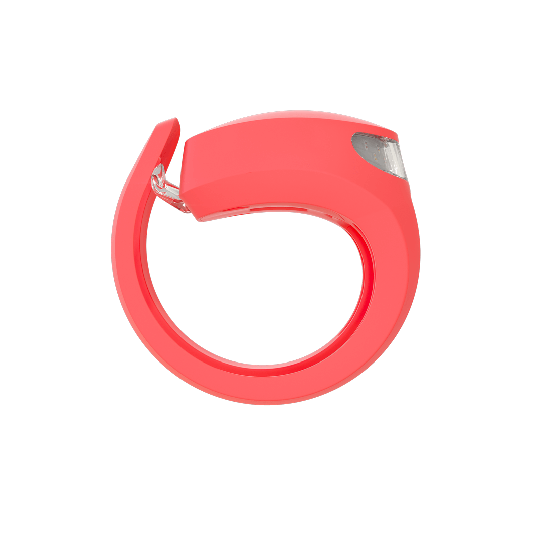 Knog Frog Rear Bike Light 20 Lumens Rechargeable - Tequilla Sunrise