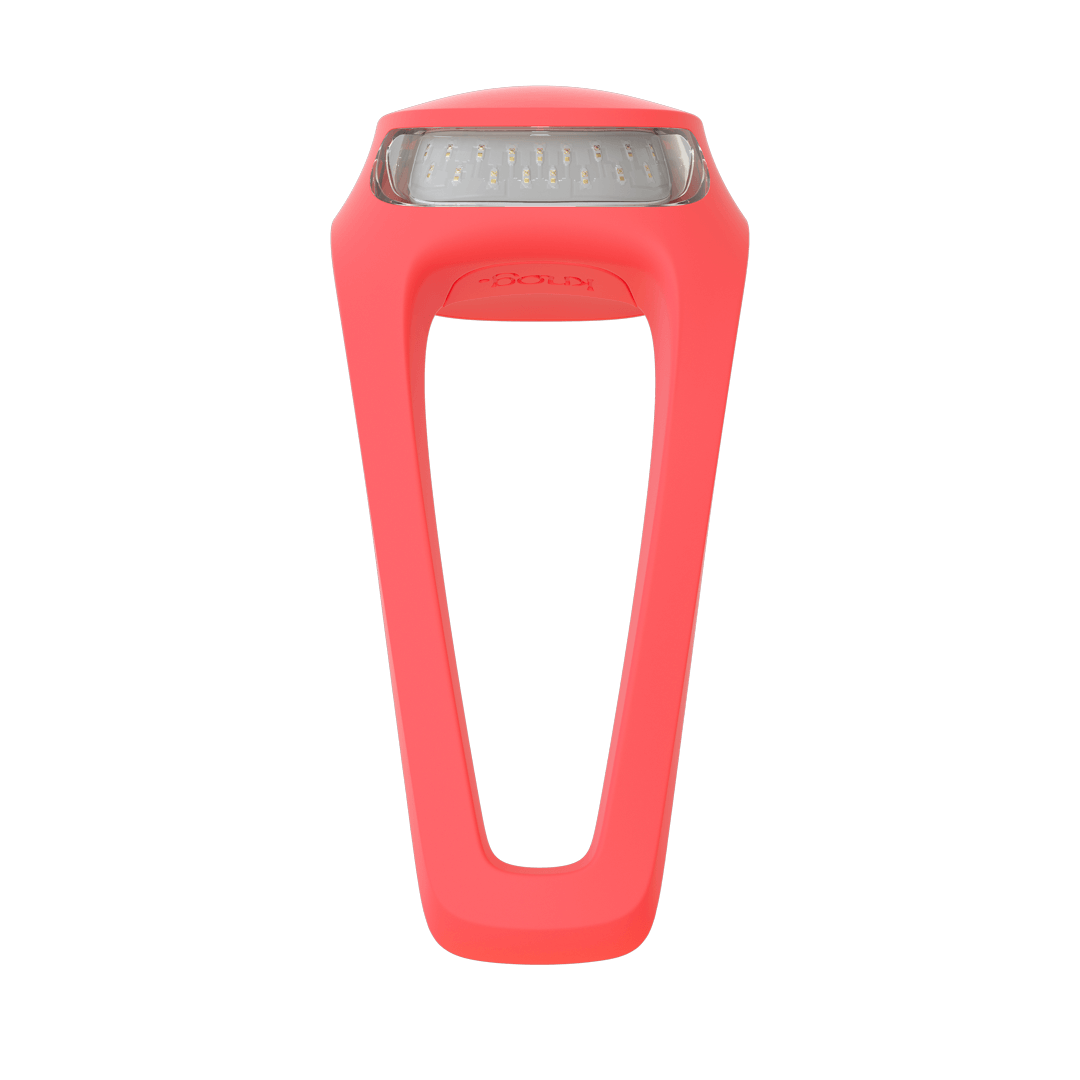 Knog Frog Rear Bike Light 20 Lumens Rechargeable - Tequilla Sunrise