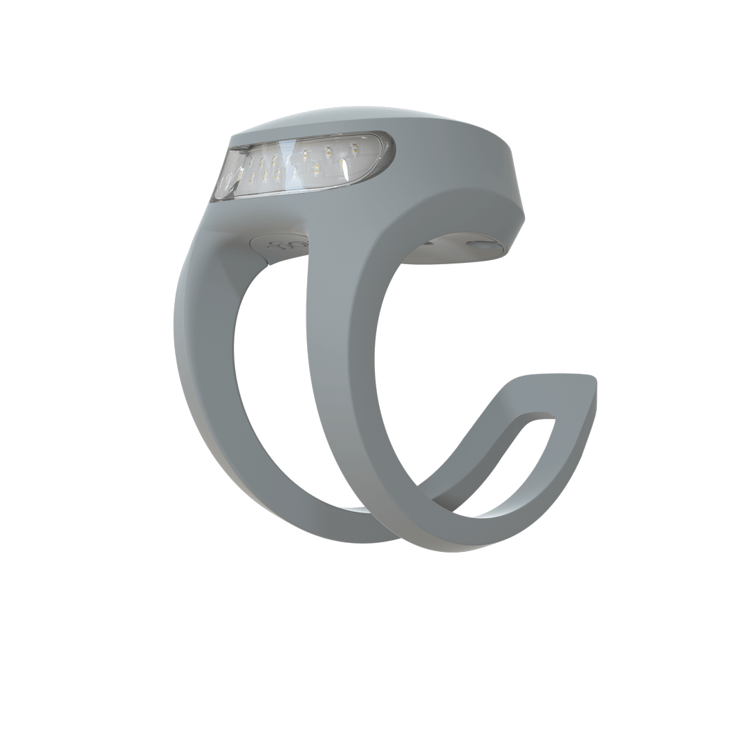 Knog Frog Rear Bike Light 20 Lumens Rechargeable - Abyss Grey