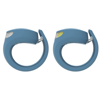 Knog Frog Bike Light Set 40/20 Lumens Rechargeable - Denim Blue