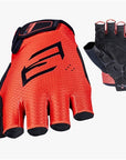FIVE RC3 Gel Half Finger Gloves - Red