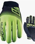 FIVE XR-Pro Full Finger Gloves - Black/Fluro Yellow